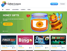 Tablet Screenshot of multi.cyberjuegos.com